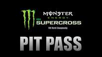 Monster Energy Supercross Pit Party: Pit Pass presale information on freepresalepasswords.com