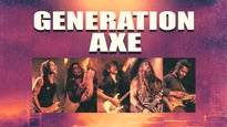 Generation Axe Ft. Vai, Wylde, Malmsteen, Bettencourt, And Abasi in Detroit promo photo for VIP Package presale offer code