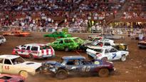 Demolition Derby at Antelope Valley Fair