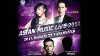 Asian Music Live 2014: Jam Hsiao &amp; Gem presale information on freepresalepasswords.com