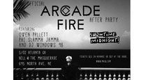 Official Arcade Fire Aftershow Party With Owen Pallett and More presale information on freepresalepasswords.com