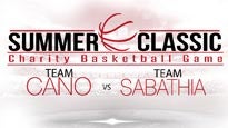 Summer Classic Charity Basketball Game Team Cano vs. Team Sabathia presale information on freepresalepasswords.com
