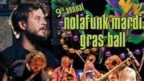 9th Annual Nolafunk Mardi Gras Ball featuring Bonerama Plus Glen David presale information on freepresalepasswords.com