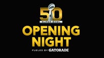 Super Bowl Opening Night Fueled By Gatorade presale information on freepresalepasswords.com