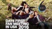 Jazzy Group US Presents Day6 First Fan Meeting in USA 2016 presale information on freepresalepasswords.com
