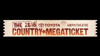 2016 Country Megaticket At Toyota Amphitheatre In Wheatland, Ca presale information on freepresalepasswords.com
