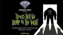 Things That Go Bump Presented By Cappride Concert Band presale information on freepresalepasswords.com