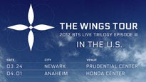 2017 BTS Live Trilogy Episode III The Wings Tour presale information on freepresalepasswords.com