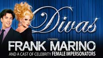 Divas Starring Frank Marino and Cast of Female Impersonators presale information on freepresalepasswords.com