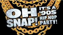 Oh Snap! It's A 90's Hip Hop Party presale information on freepresalepasswords.com