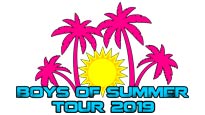 The Boys of Summer Tour 2019 presale information on freepresalepasswords.com