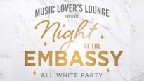 Music Lover&#039;s Lounge - All White Party presale information on freepresalepasswords.com