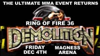 KBPI Presents Ring of Fire 36: Demolition - MMA