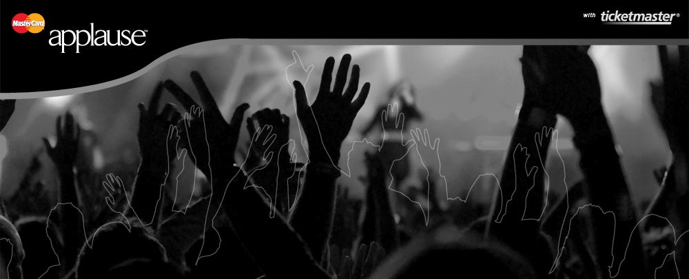 MasterCard applause with Ticketmaster
