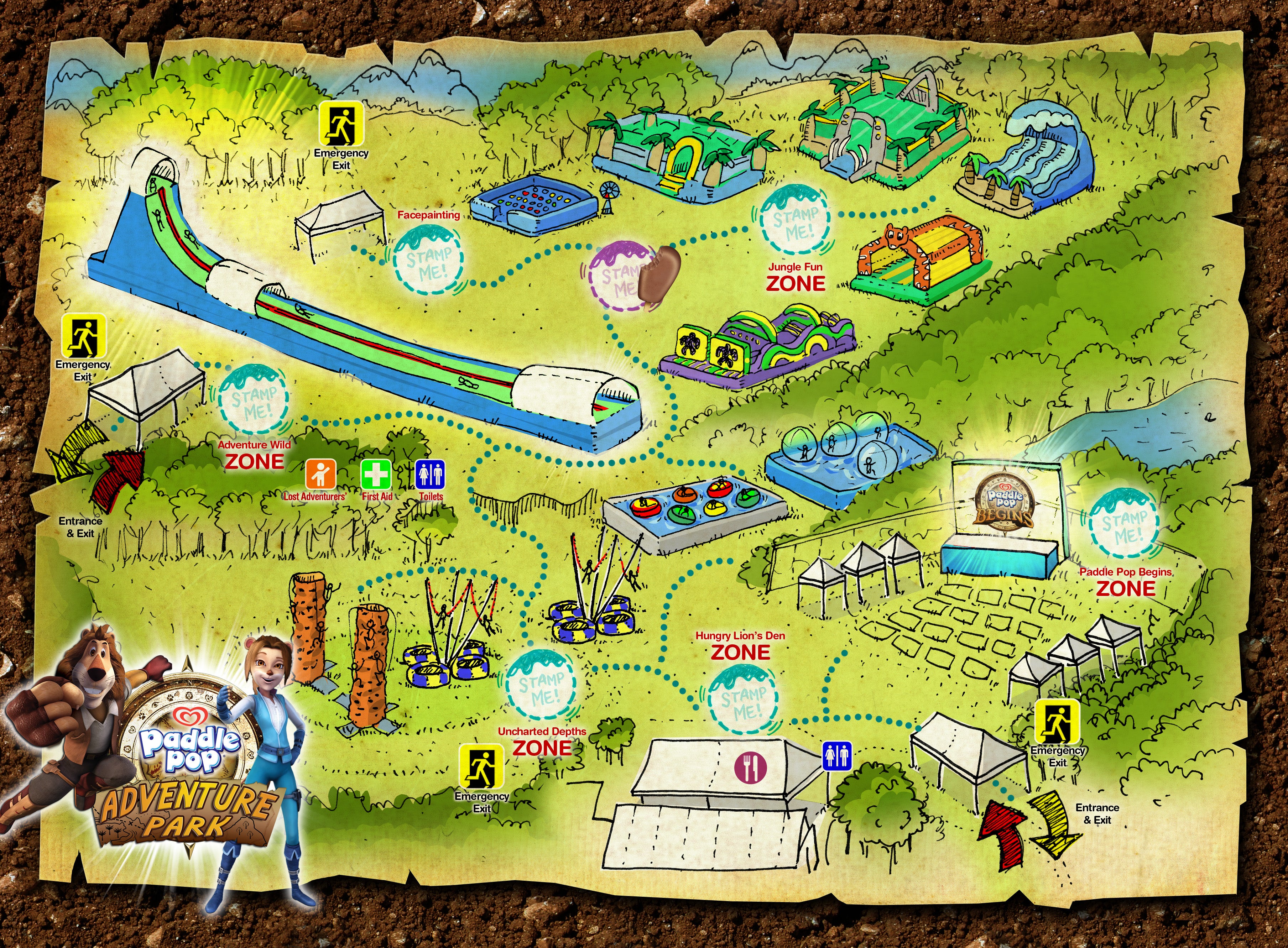 The Streets Paddle Pop Adventure Park Tickets Fairs and Festivals