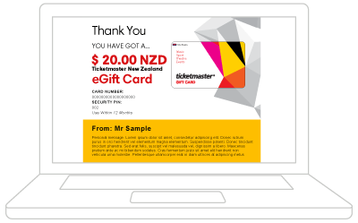 Digital e-card example