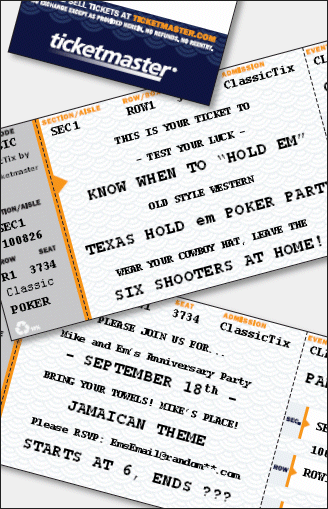 Sample of ClassicTix
