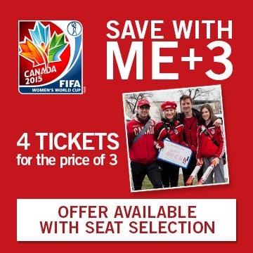Save with ME+3. 4 tickets for the price of 3. Offer available with Seat Selection.