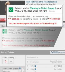 monitor your bid status