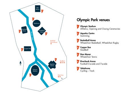 Olympic Park during the Paralympic Games