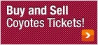 Coyotes Resale Tickets