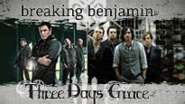 Three Days Grace and Breaking Benjamin fanclub presale password for concert tickets in North Little Rock, AR