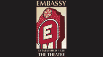 Embassy Theatre&nbsp;Tickets