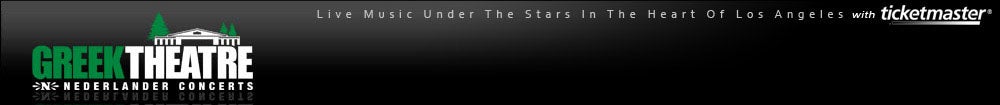 Greek Theatre Tickets
