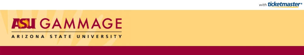 ASU Gammage Tickets