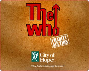 The Who Charity Auction