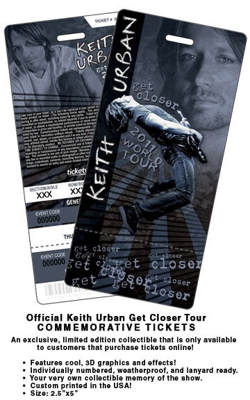 keith urban get closer tour. Tickets | Keith Urban - Get