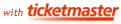 with Ticketmaster