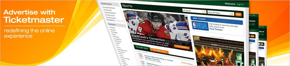 Advertise With Ticketmaster - redefining the online experience