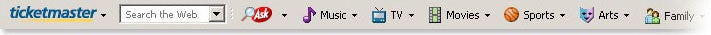 Sample TM toolbar