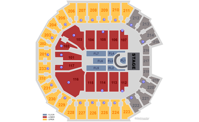 Charlotte Bobcats Seating Chart