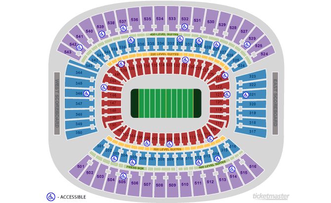 2 Cleveland Browns vs Dallas Cowboys Tickets 120-B Dawg