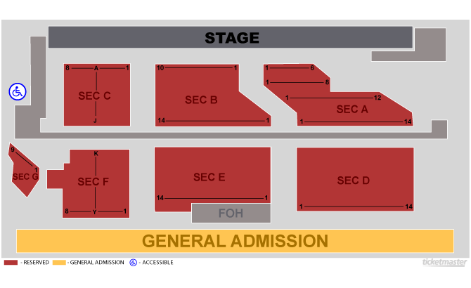 Secc Seating Chart