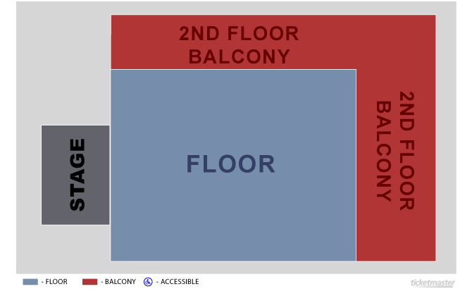 Myth Live Event Center Seating Chart