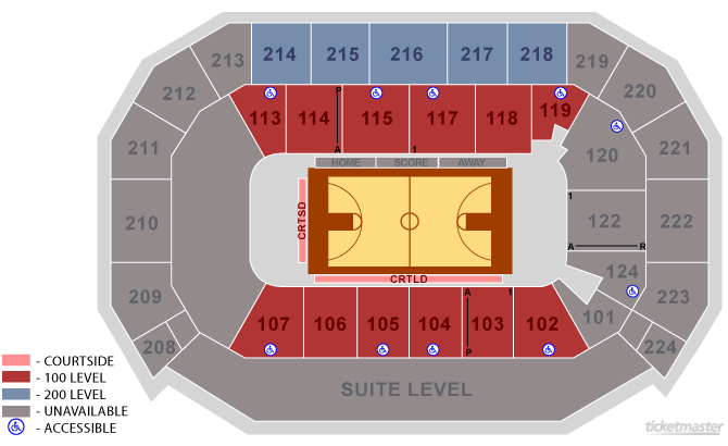 Nebraska Basketball Seating Chart