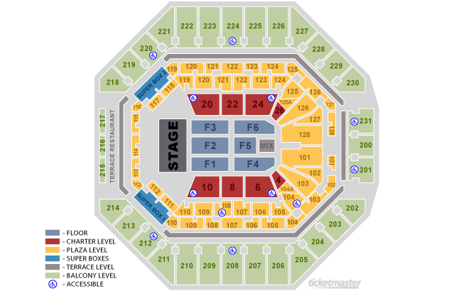 San Antonio Spurs Seating Chart With Rows