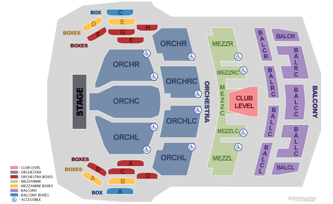 Broward Center Seating Chart With Seat Numbers