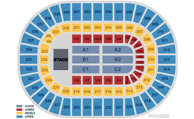 Hsbc Arena Seating Chart
