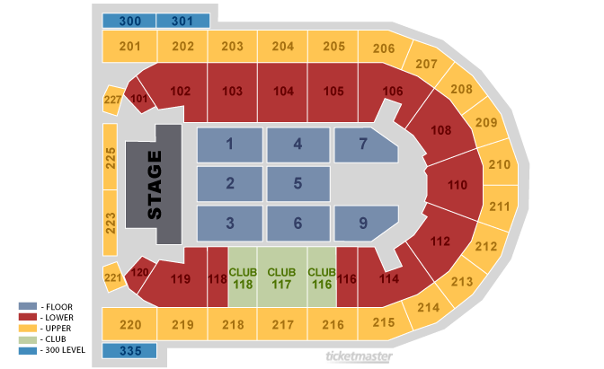 Don Haskins Center Seating Chart