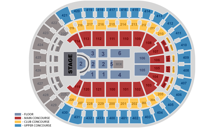 Ticketmaster Seating Chart Square Garden