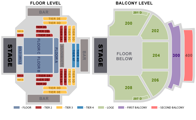 House Of Blues Myrtle Beach Sc Seating Chart