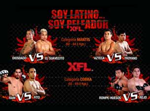 Xtreme Fighters Latino Boletos
