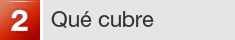 Qué cubre
