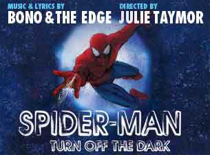 SPIDER-MAN Turn Off The Dark&nbsp;Boletos