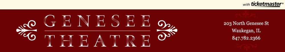 Genesee Theatre Tickets