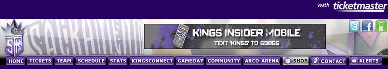 Sacramento Kings Tickets